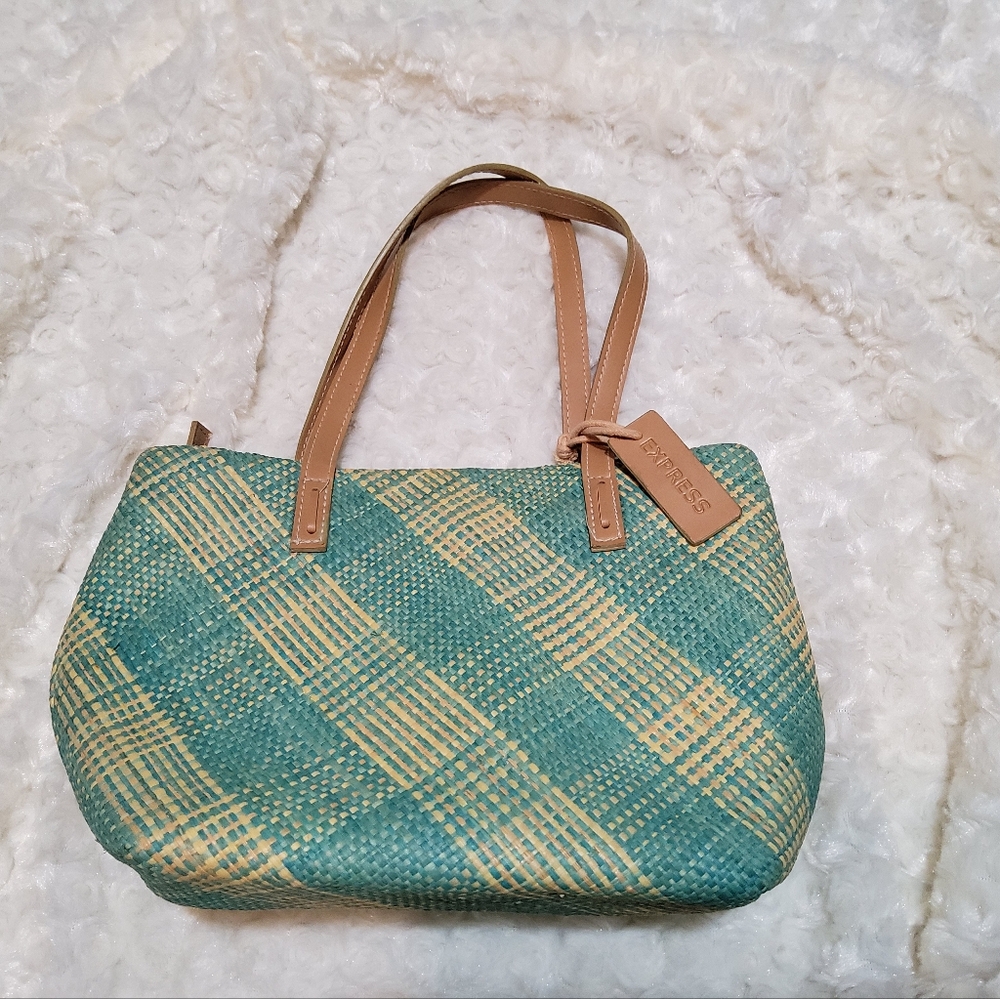 Express Woven Mini Handbag